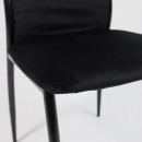 Стул DENVER, черный велюр HLR-66/черный